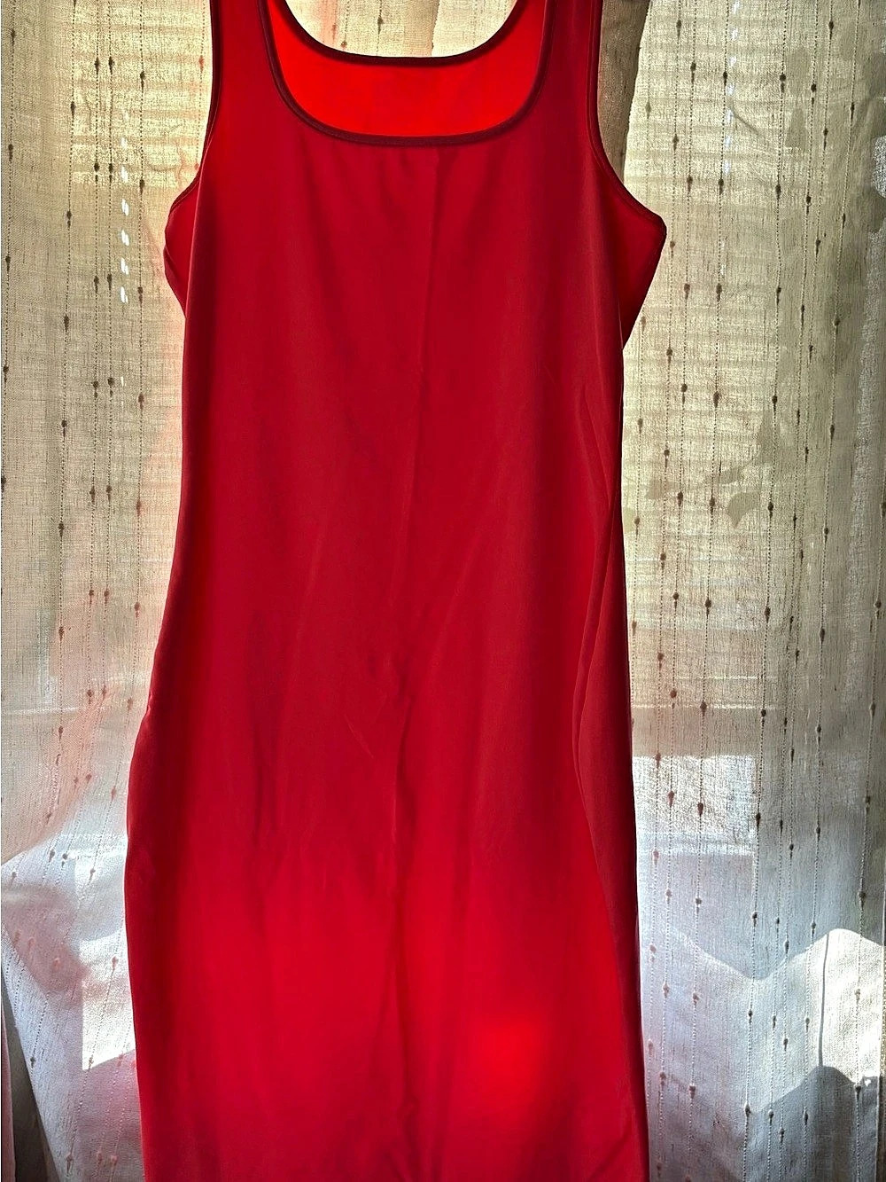 Pink Bodycon Midi Dress Size Large Like New